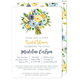 Yellow and Blue Bouquet Invitations Image 3 of 5